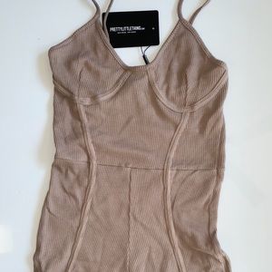 Pretty little thing stone unitard